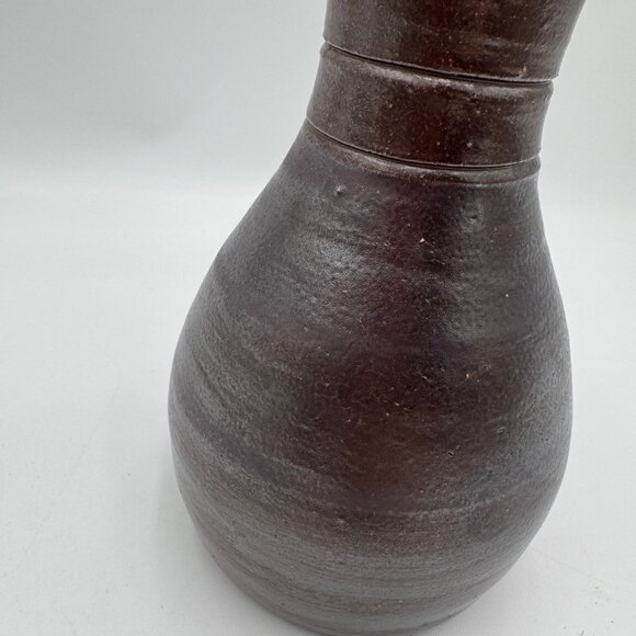 Australian Pottery 9" Vase - Bendigo Pottery 'Epsomware' - ca. 1979 to 1985 bro - Picture 3 of 10
